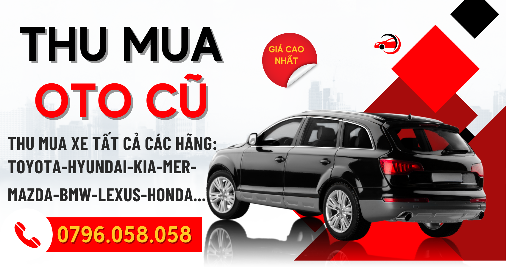 Thu mua xe ô tô Hyundai Tucson cũ giá tốt